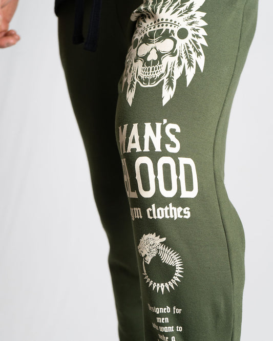 JOGGER URÓBOROS BLOOD - GREEN