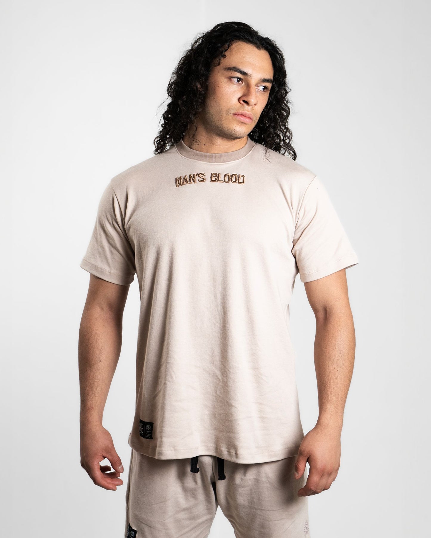 BATTLE T-SHIRT - BEIGE