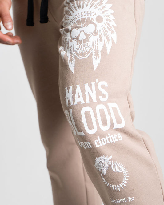 JOGGER URÓBOROS BLOOD - BEIGE