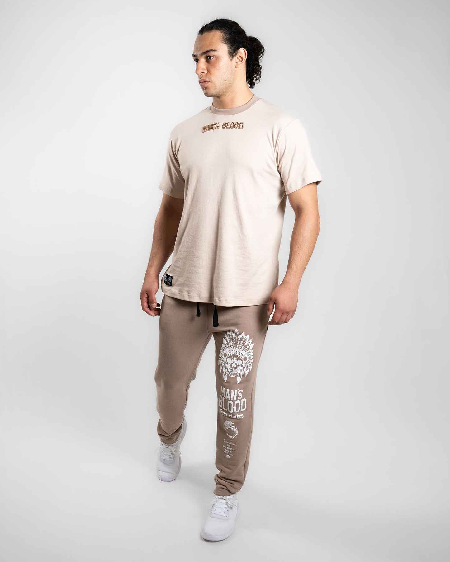 JOGGER URÓBOROS BLOOD - BEIGE