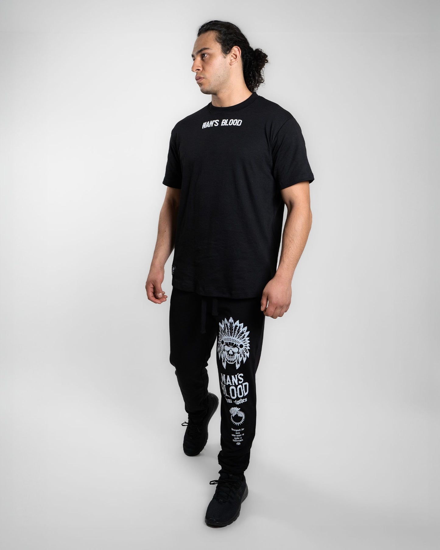 JOGGER URÓBOROS BLOOD - BLACK
